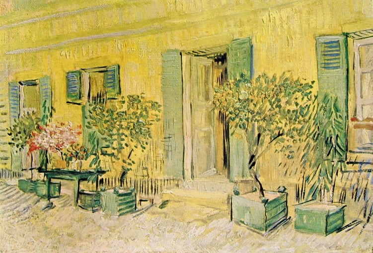 Vincent van Gogh: Ingresso di ristorante, Amsterdam Rijksmuseum V. V. G.